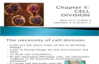4 Science 2 Rpk- Chap 5 Cell Division (Part 1)