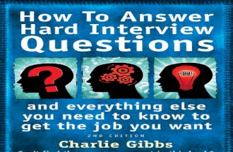 [BL] How to Answer Hard Interview Questions