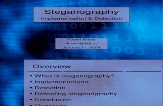 2004 01 21 Presentation Steganography
