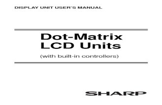 Display Unit User’s Manual
