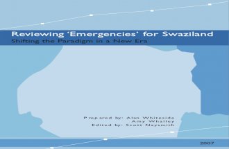 Reviewing Emergencies for Swaziland (AIDS) - Whiteside