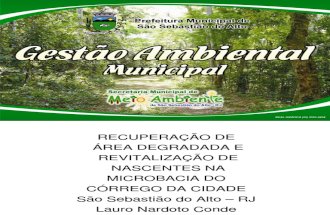 Recuperação de Área Degradada e Revitalização de Nascentes na Microbacia do Córrego da Cidade