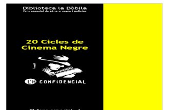 20 Cicles de Cinema Negre
