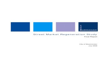 Street Market Regeneration Study 2008