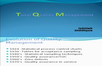 Day 21 Total Quality Management