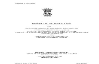 Handbook of Procedures 2008