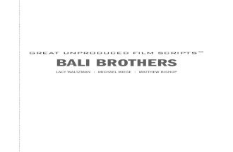 Sample Bali Brothers Script