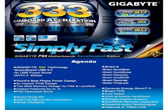 Gigabyte P55A series MBs with 333 Technology GA-P55A-UD6