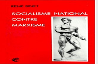 René Binet - Socialisme national contre marxisme