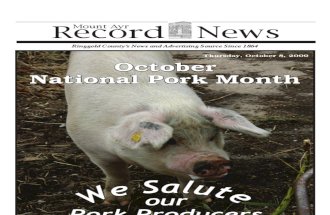 Pork Edition October 8, 2009
