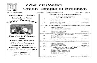 UT Bulletin October 2009