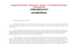 Enjoining Right and Forbidding Wrong by Ibn Tayimya