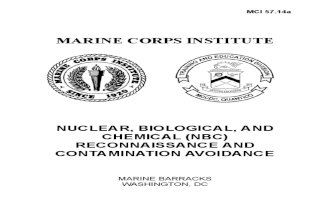 Nuclear Biological and Chemical Reconnaissance and Contamination Avoidance