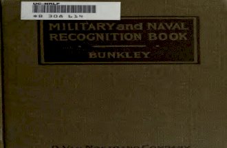 1917 Military  and Naval Recognition