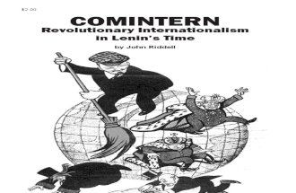 Comintern: Revolutionary Internationalism in Lenin's Time