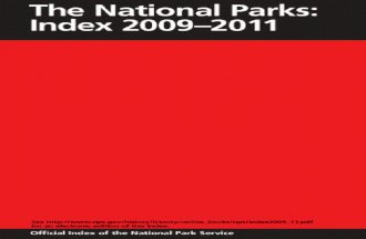National Parks Index:  2009-11