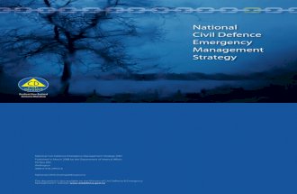 National CDEM Strategy 2008