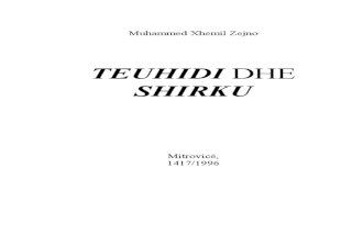 Muhammed Xhemil Zejno - Teuhidi Dhe Shirku