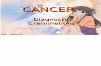 Cancer - Diagnostic Examination