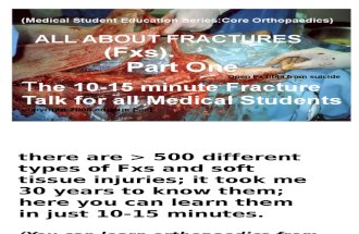 All About Fractures