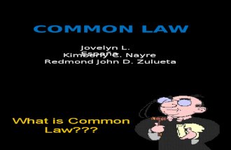 Group 16- Common Law