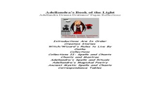 Adellandra's Book of the Light