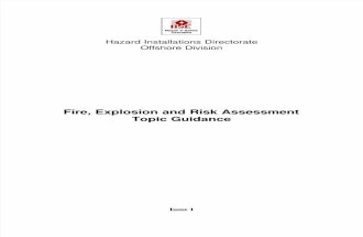 HSE Fire Explusion Risk Assesment