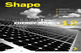 Sapa Group - Shape Magazine  # 2 -  Aluminium / aluminum