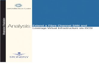 Analysis: Extend a Fibre Channel SAN and Leverage Virtual Infrastructure via iSCSI