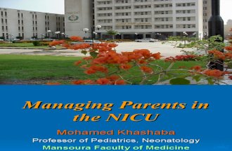 Managing Parents in the NICU