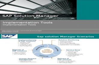 Sap Solution Manager -  Implemetation Tools