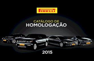Catálogo Homologação Pirelli