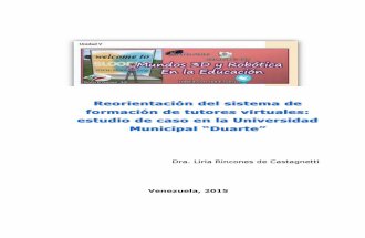 Actualización del tutor virtual un estudio de caso liriarincones
