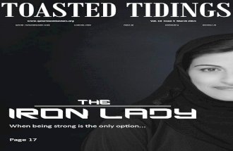 Toasted tidings march 2015