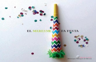 "El Maresme fa festa".