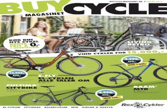 Rex Cykler Helsinge Buycycle 2015