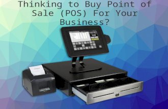 Thinking to Buy Point of Sale (POS) For Your Business?