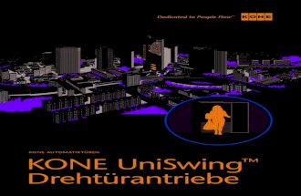 KONE UniSwing™ Drehtürantriebe
