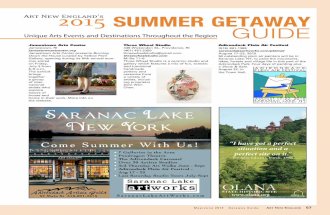 Art New England's 2015 Summer Getaway Guide