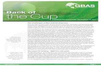 GBAS: Back of the Cup - New development challenge