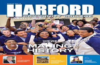 Harford Community College Alumni Newsletter Spring 2015