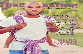 Babywearing: the magazine | June/July 2015