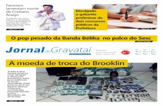 Jornal de Gravataí. 25 de junho de 2015. Edição 2261.