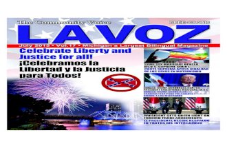 Lavoz July 2015 - Issue