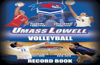 2015 UMass Lowell Volleyball Record Book