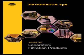 Advantec laboratory filtration products