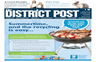 The District Post 21st August 2015
