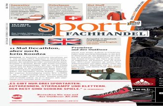 SportFachhandel, Ausgabe 16/2010: Messe-Marketing