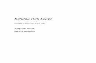 Randall Hall Songs (1994)