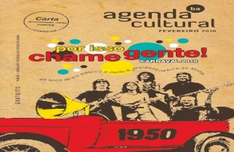 Agenda Cultural Bahia FEV2010